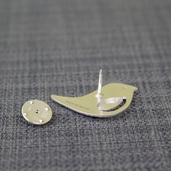 sterling silver bird pin at Joanne Tinley Jewellery
