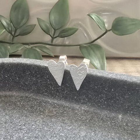 Blossom Heart stud earrings