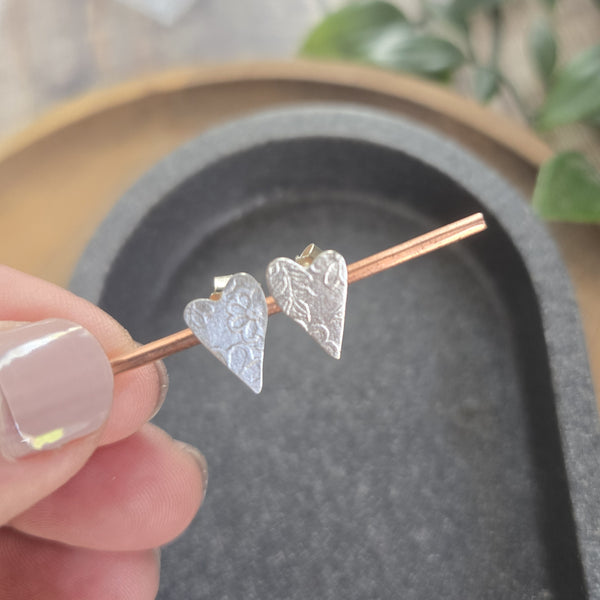 Blossom Heart stud earrings