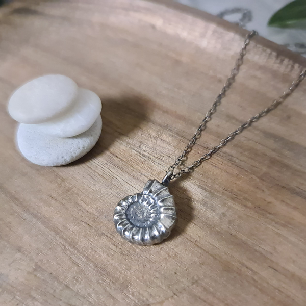 Dorset Ammonite Pendant - two sizes available