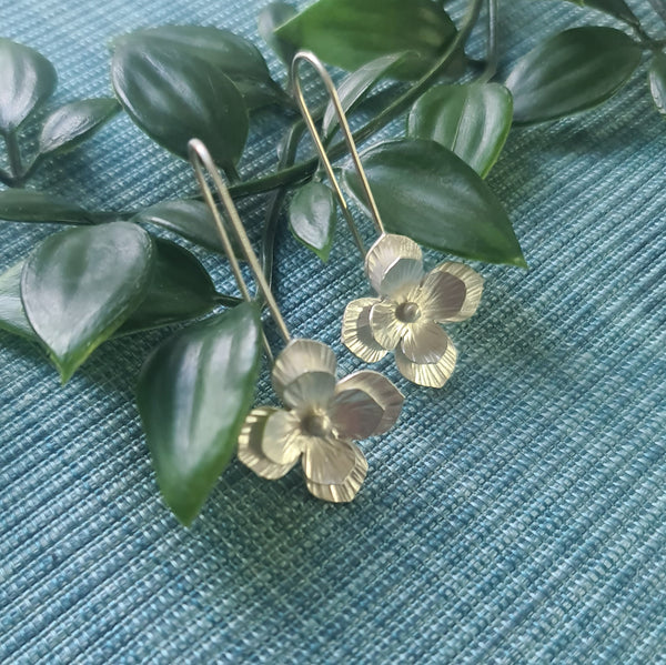 Layered Flower earrings
