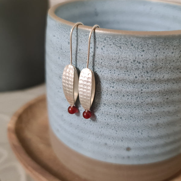 Dotty Carnelian Drops