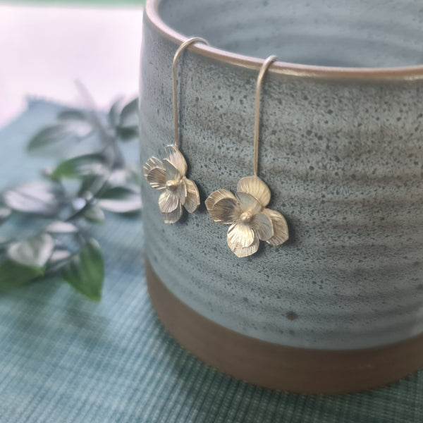 Layered Flower earrings