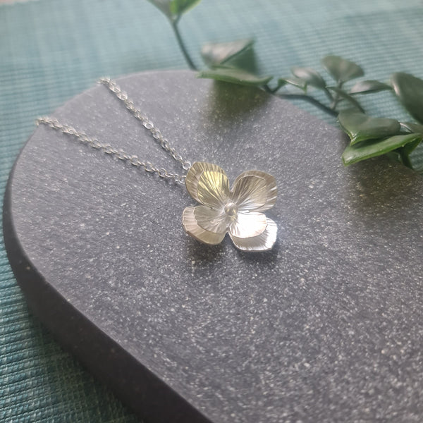 Layered Flower pendant