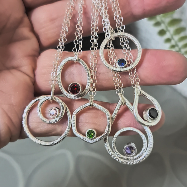NEW Sparkly Stone Set Pendants Workshop - Friday 28th March 2025