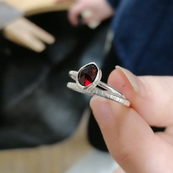 Stone Set Pendant and Rings Workshop - Friday 19th January 2024