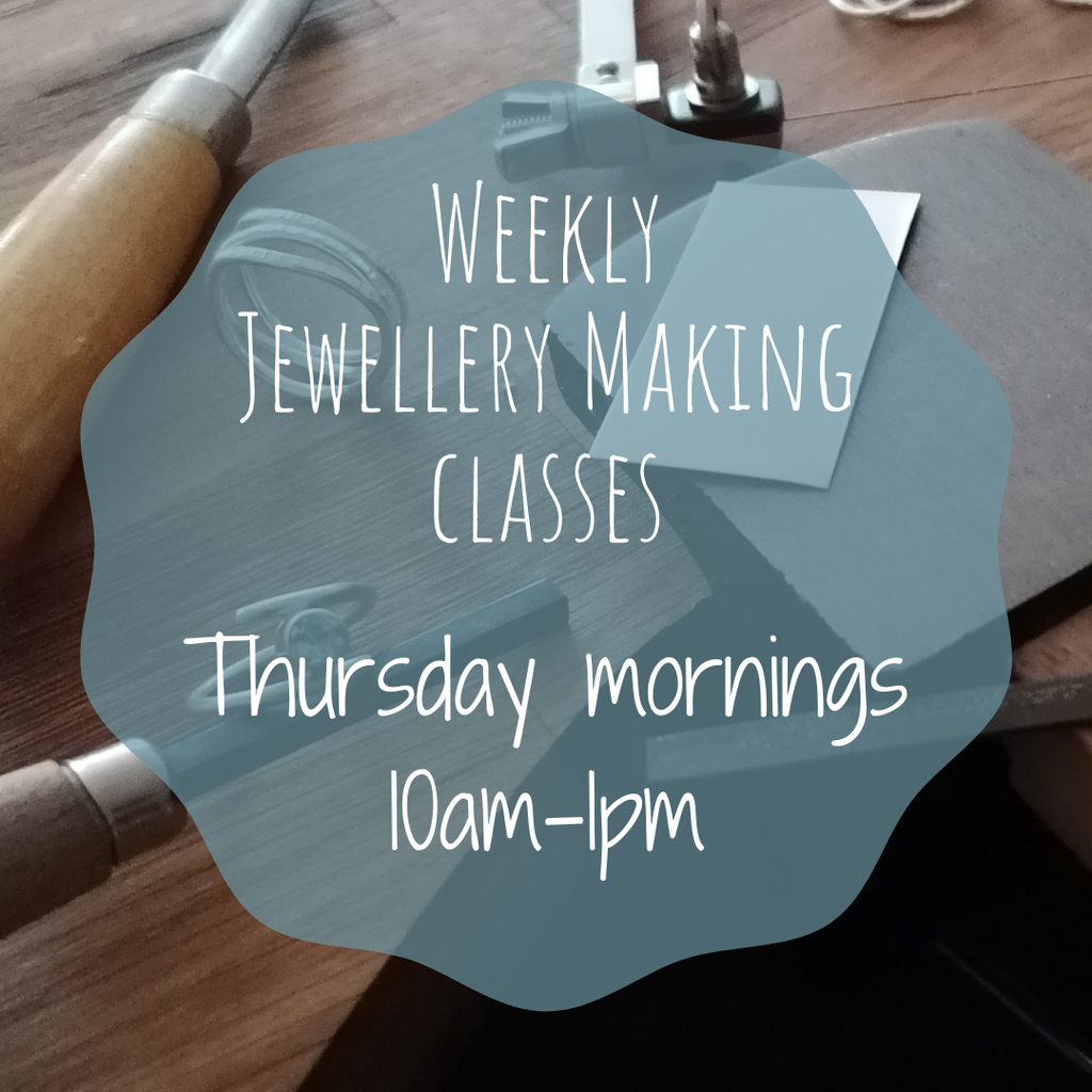 10 week jewellery class - Thursday mornings starting 25th April 2024
