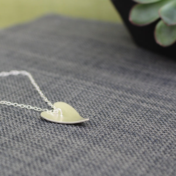 24k & silver heart pendant from Joanne Tinley Jewellery