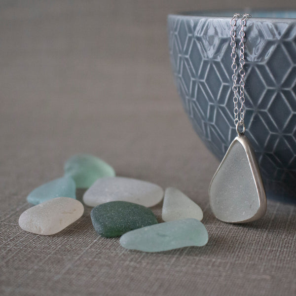 sea glass and sterling silver pendant workshop | Joanne Tinley Jewellery | Jewellery Classes Hampshire