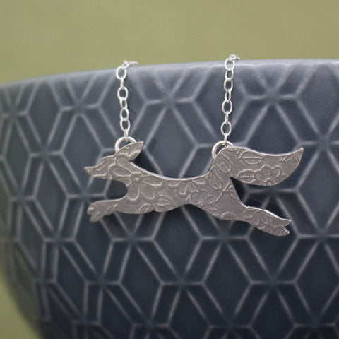 silver fox necklace from Joanne Tinley Jewellery