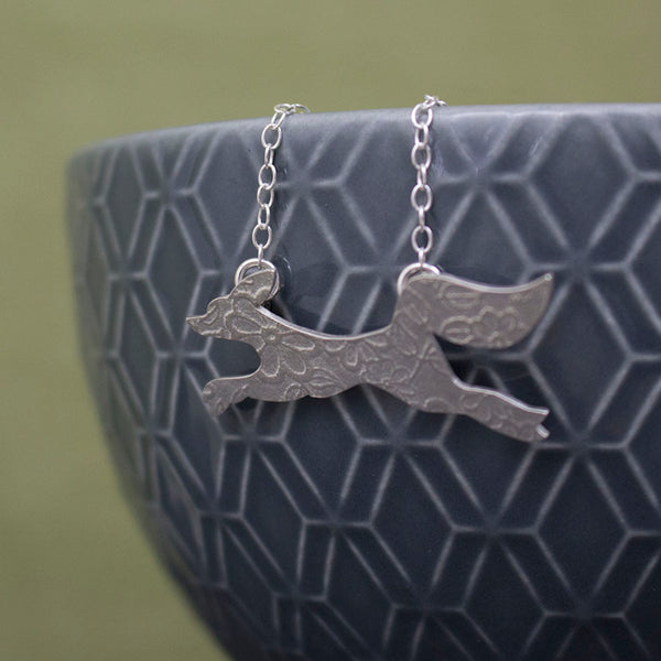 silver fox necklace from Joanne Tinley Jewellery