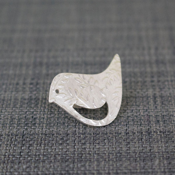 sterling silver bird pin at Joanne Tinley Jewellery