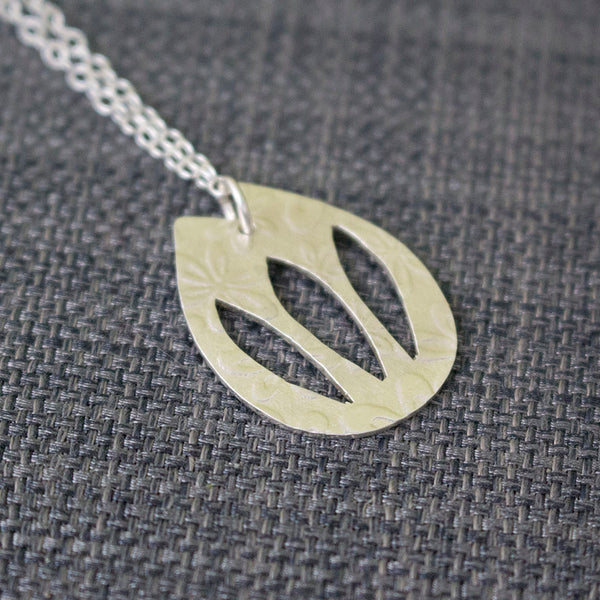 Sterling Silver tulip pendant at Joanne Tinley Jewellery